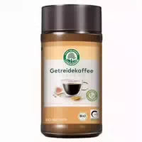 Lebensbaum Bio Getreidekaffee, Löslicher, Fein Malziger Geschmack, Koffeinfreier Instant Kaffee, 100