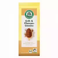 Lebensbaum Grill und Pfannengewürz, Bio Gewürz für Fleisch, 50 g