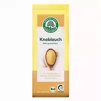 Lebensbaum Knoblauch, Fein Granuliert, Bio Knoblauchgranulat für Dips 70 g
