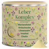 Vitapow Leber Komplex Mariendistel, Artischocke, Löwenzahn 240 g