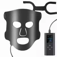 Paloma Beauties Led Gesichtsmaske, Lichttherapie, 7 Farben