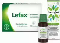 Lefax Kautabletten 100 Kautabletten Iberogast Classic 20 ml