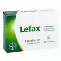 Lefax Kautabletten – Lindern Gasbedingte Beschwerden wie Leichte Blähungen Sowie Druck und Spannungsgefühl im Bauch