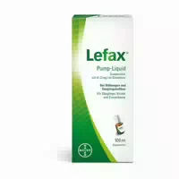 Lefax Pump Liquid Suspension 100 Ml Pumplösung