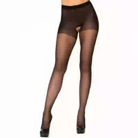 Leg Avenue Schrittfreie Strumpfhose Mit Schleife