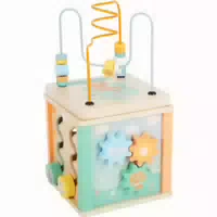 Legler Small Foot 11724 Motorikwürfel Pastell