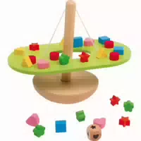 Small Foot 3360 Balancierwippe, Geduldsspiel, Geschicklichkeitsspiel aus Holz