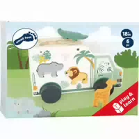 Steckspiel Spielauto Safari