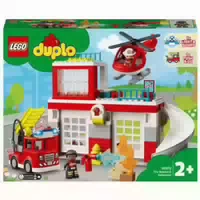 Lego Duplo 10970 Feuerwehrwache Mit Hubschrauber Lego