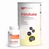 Leicht Abnehmen Sparset – Diätshake Vanille Slim Aktiv