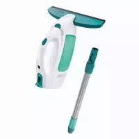 Leifheit Fenstersauger Dry&clean, mit Stiel, Fensterreiniger, Akku Fensterputzer