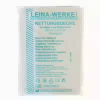 Leina Rettungsdecke 160x210 Cm Gold Silb 1 St