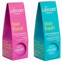 The Lekker Company Deodorant Lavendel & Pfefferminze Set