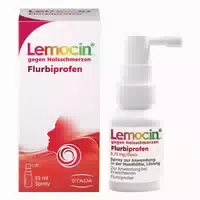 Lemocin Flurbiprofen Spray gegen Halsschmerzen 8,75mg Dosis