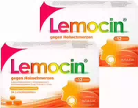 Lemocin gegen Halsschmerzen Honig Zitrone 24 st Lutschtabletten