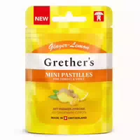 Grether’s Ginger Lemon Pastillen Zuckerfrei