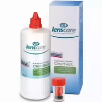 Lenscare Clearsept 380 ml Behälter 1 Packung Kombipackung
