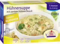 Lero Food Hühnersuppe mit Zartem Hühnerfleisch