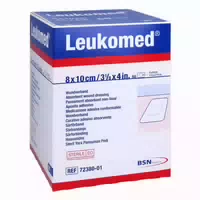 Leukomed Sterile Pflaster 8 X 10 cm 5 Stück