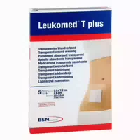 Leukomed Transparent Plus Sterile Pflaster7,2x5 Cm