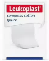 Leukoplast Compress Cotton Gauze 10 cm X 10 cm 50 Kopressen