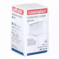 Leukoplast Compress Cotton Gauze 10x10cm Unst 12f