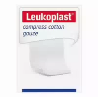 Leukoplast Compress Cotton Gauze Ste 7 5x7 5 12f 20x5 St 25x2 St