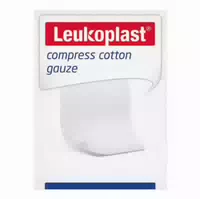 Leukoplast Compress Cotton Gauze St 7,5x7,5cm 12f