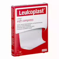 Leukoplast Cutisoft Vlieskompr 7,5x7,5 cm Steril