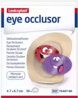 Leukoplast Eye Occlusor Junior 4,7 cm X 6,7 cm 30