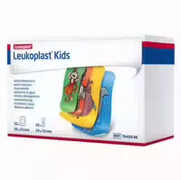 Leukoplast Kids Strips 38x63mm 19x56mm Je 50 St