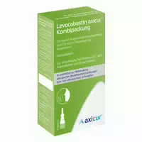 Levocabastin Axicur Kombipackung 0,5 mg ml 1 Packung Kombipackung
