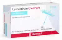 Levocetirizin Glenmark 50 St Filmtabletten