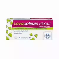 Levocetirizin Hexal Antiallergikum 6 st
