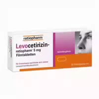 Levocetirizin Ratiopharm 5 Mg Filmtabletten