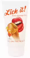 Erotik Gel „lick It! Sex On The Beach“ mit Cocktail Aroma