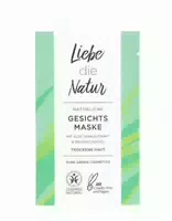 Liebe die Natur Natürliche Gesichtsmaske Aloe Vera