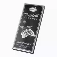 Liebharts Gesundkost Edelbitter Schokolade 72% Kakao Bio 100 G