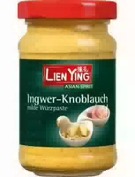 Lien Ying Asian Spirit Knoblauch Ingwer Paste Mild