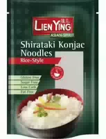 Lien Ying Asian Spirit Shirataki Nudeln in Reisform
