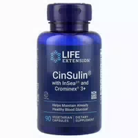 Life Extension Cinsulin mit Insea2 & Crominex 3