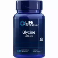 Life Extension, Glycine 1000mg, Hochdosiert, Vegane Kapseln