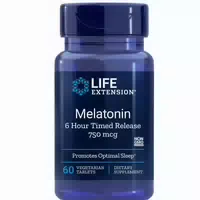 Life Extension Melatonin 6 Stunden Zeitfreisetzung 750 Μg
