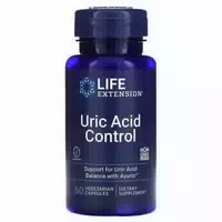 Life Extension, Uric Acid Control mit Terminalia Bellirica Fruchextrakt,vegane Kapseln