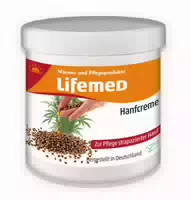 Lifemed Hanfcreme zur Pflege Strapazierte Haut