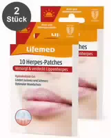 Lifemed Herpes Patch, Transparent, 2 X 10 Stück