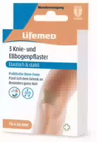 Lifemed Knie Ellbogenpflaster 7 6x6 5 Hautf Allr 3 st