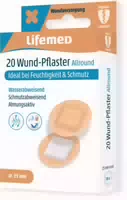 Lifemed Wundpflaster Allround Rund 2,5 cm