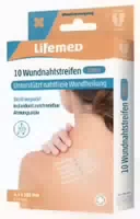 Lifemed Wundnahtstreifen Steril Weiß 10 St Streifen