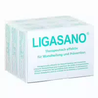 Ligasano Weiß Verband 1x5x5 cm Steril Sp 40 st